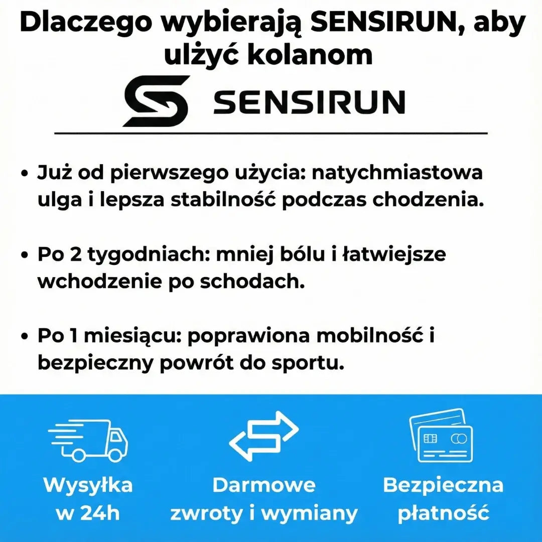 Opaska kompresyjna na kolano i nogę