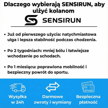 Opaska kompresyjna na kolano i nogę